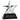 6" Crystal 3D Star on Black Base Award