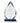 9" Diamond Crystal on Blue Pedestal Base Award