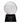 5" Crystal Globe on Black Base Award