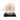 5" Clear Crystal Clock on Black Base Award