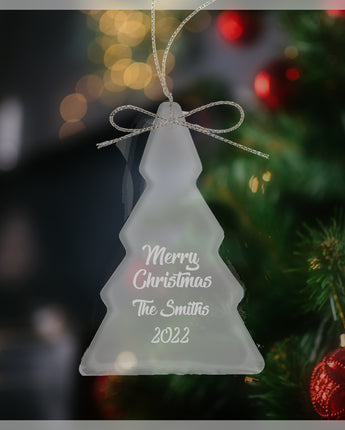 3" Crystal Tree Ornament