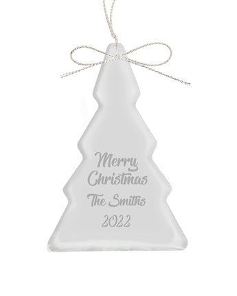 3" Crystal Tree Ornament
